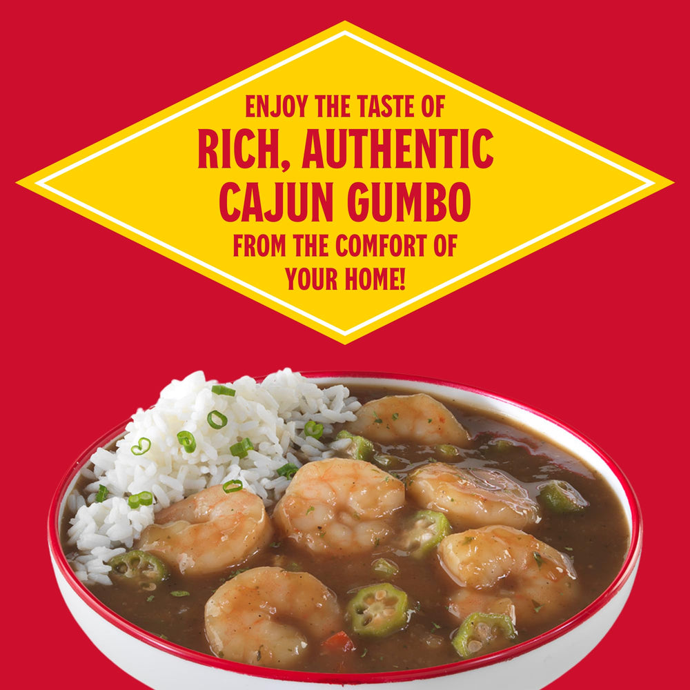 Spice blend and base highlight authentic Cajun seasoning in every batch