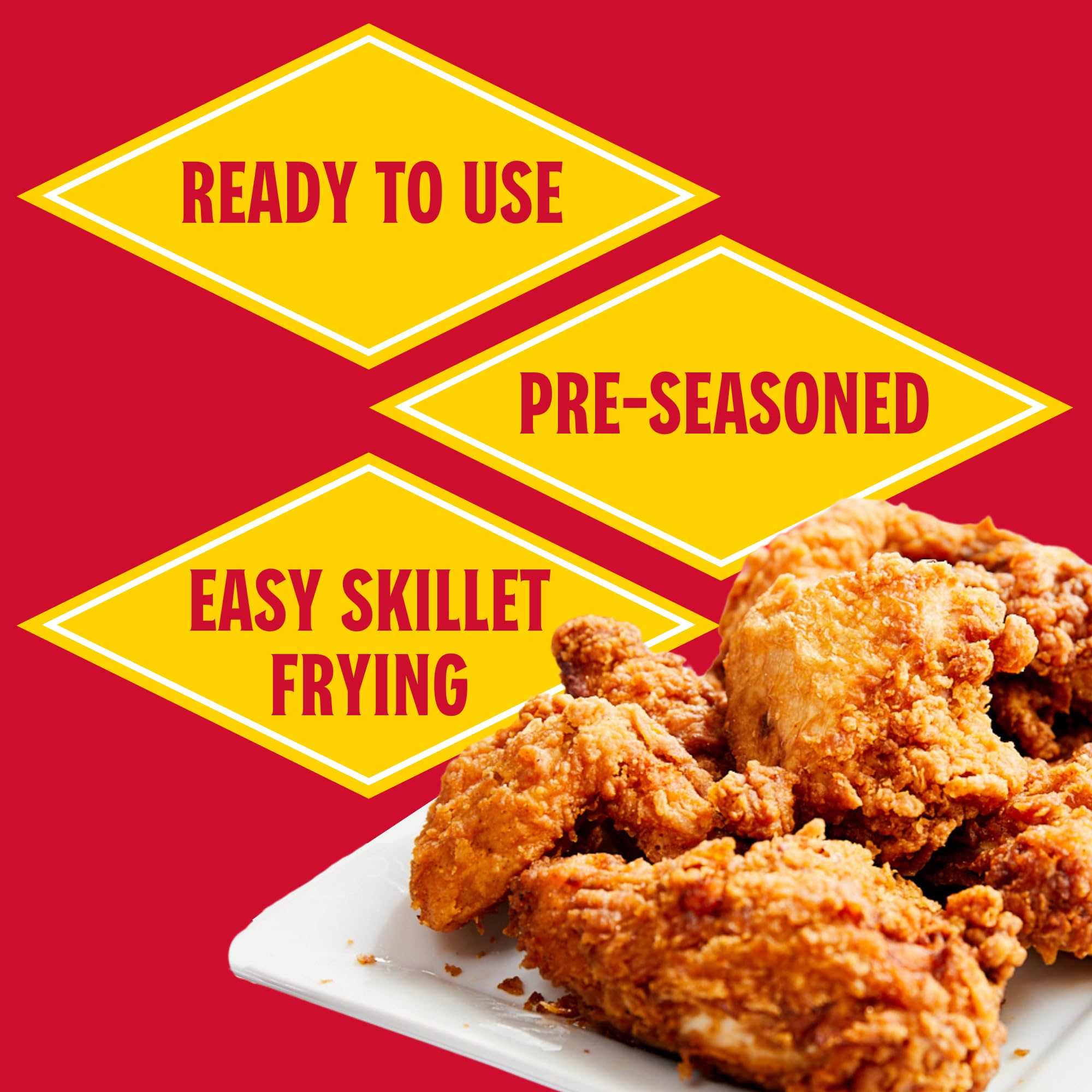 Louisiana Fish Fry keeps the chicken juicy inside with a satisfying crust.