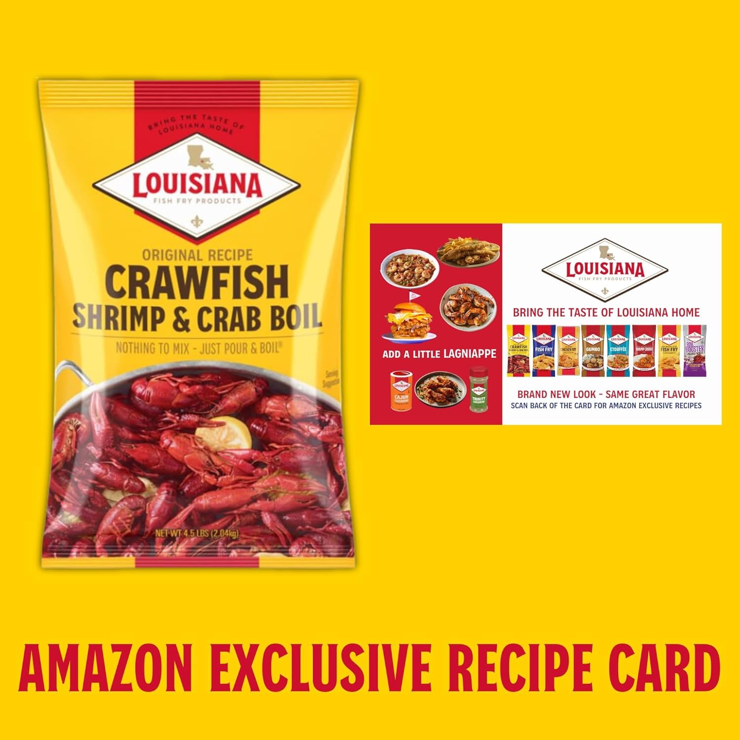 Louisiana Fish Fry kitchen-ready seasoning for home seafood meals