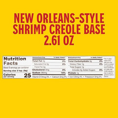 Louisiana Fish Fry Shrimp Creole Base pack emphasizes easy weeknight dinner prep