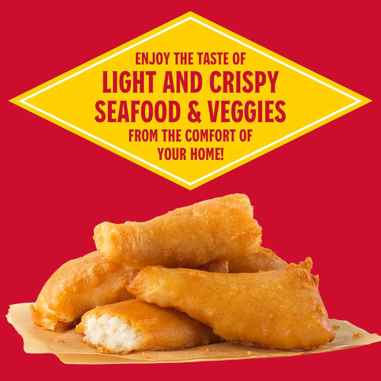 Louisiana Fish Fry oyster fry features light crust and savory bite