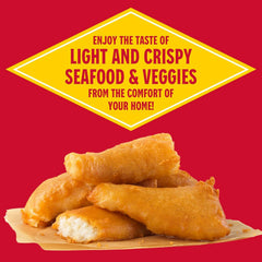 Louisiana Fish Fry oyster fry features light crust and savory bite
