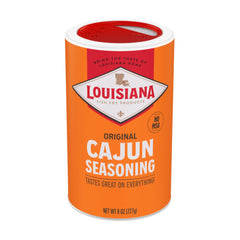 Louisiana Fish Fry Cajun Seasoning jar front view for bold flavor