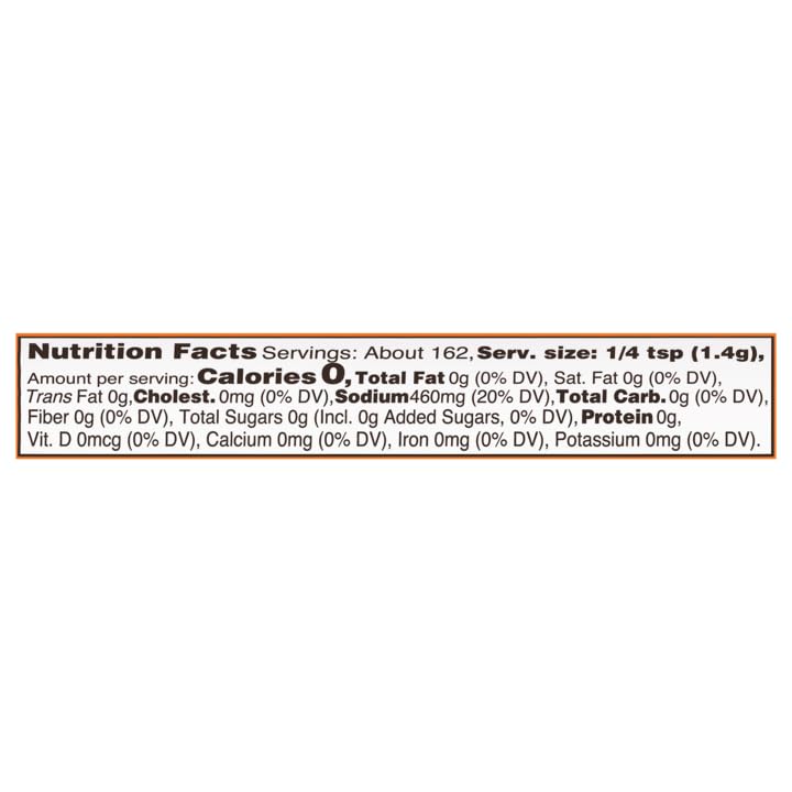 Louisiana Fish Fry Cajun Seasoning label close-up showing authentic blend