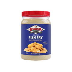 Louisiana Fish Fry Seasoned Fish Fry bag front for versatile crispy coating