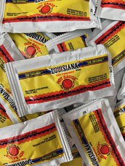 Louisiana Fish Fry The Original hot sauce packets provide convenient heat for wings and sandwiches.