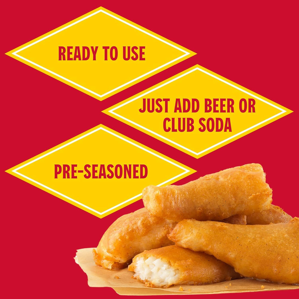 Louisiana Fish Fry veggie fry coating versatile for fries or vegetables