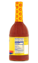Louisiana Original Hot Sauce ingredients visual highlights aged peppers and vinegar.