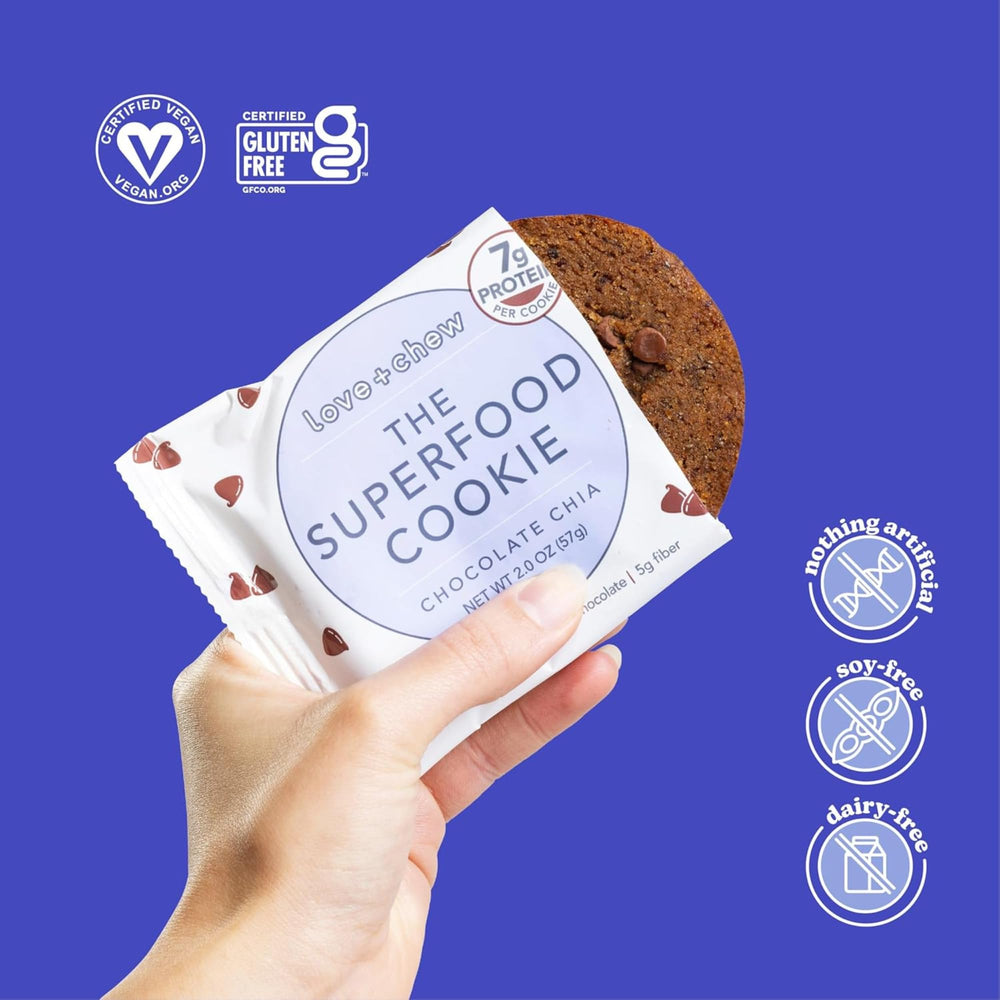 Love Chew cookies on a snack plate, ideal for quick entertaining.