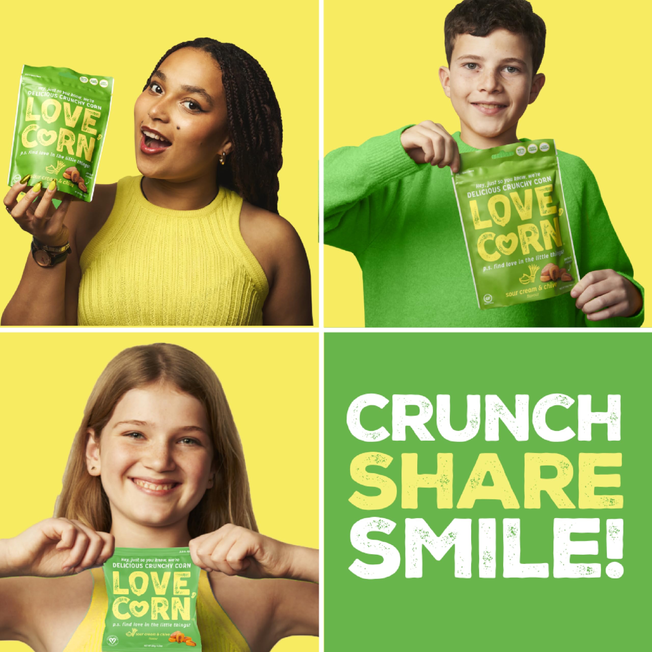 Serving idea: Love Corn beside dips for party snacking.