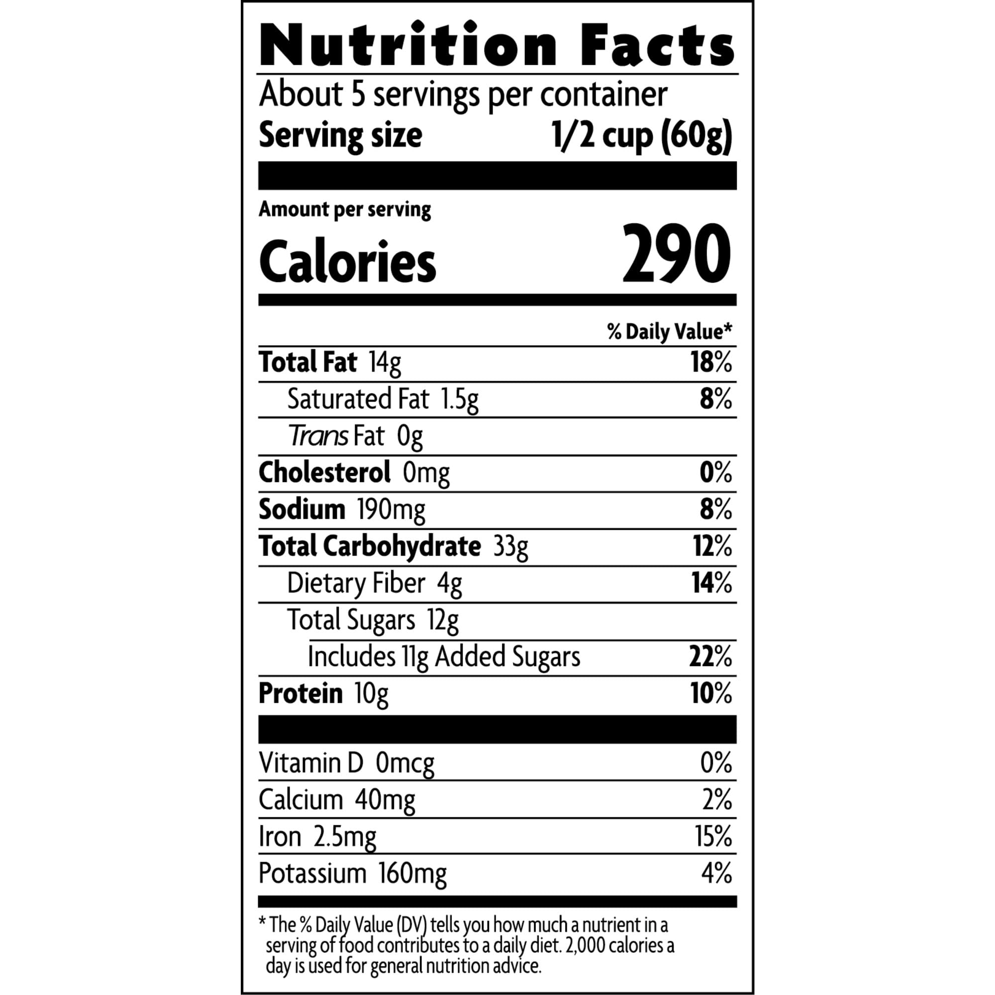Love Crunch on the shelf with vibrant packaging highlighting plant-based goodness.