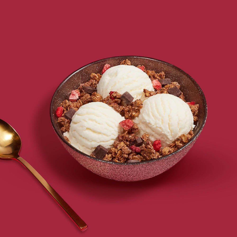 Love Crunch whole grains provide fiber and nourishment.