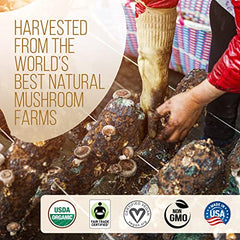 LRLA packaging label shows organic, non-GMO, fair trade sourcing.