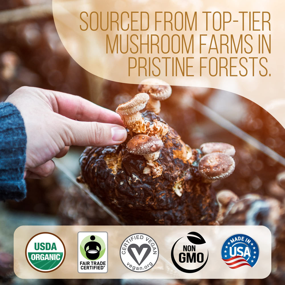 LRLA Organic Fair Trade label signals ethical sourcing and quality assurance.