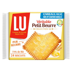 LU Petit Beurre 3-pack front view, ideal for sharing at tea time.