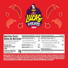 Lucas Chamoy powder pour spout ready for easy drizzle on snacks