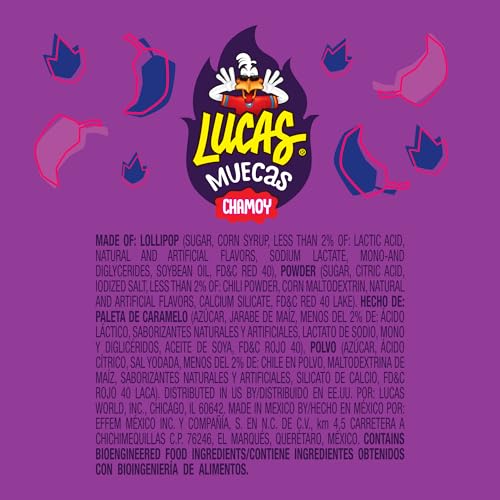 Lucas Muecas Chamoy Lollipop pinata loot, ideal party filler.