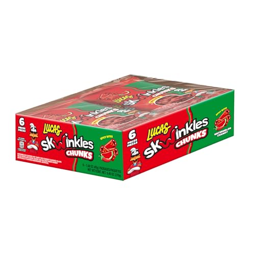 Vibrant Lucas Skwinkles on a serving tray for gatherings.
