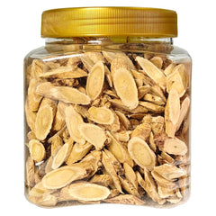 Lucentis hot or cold brew Huangqi tea slices ready.