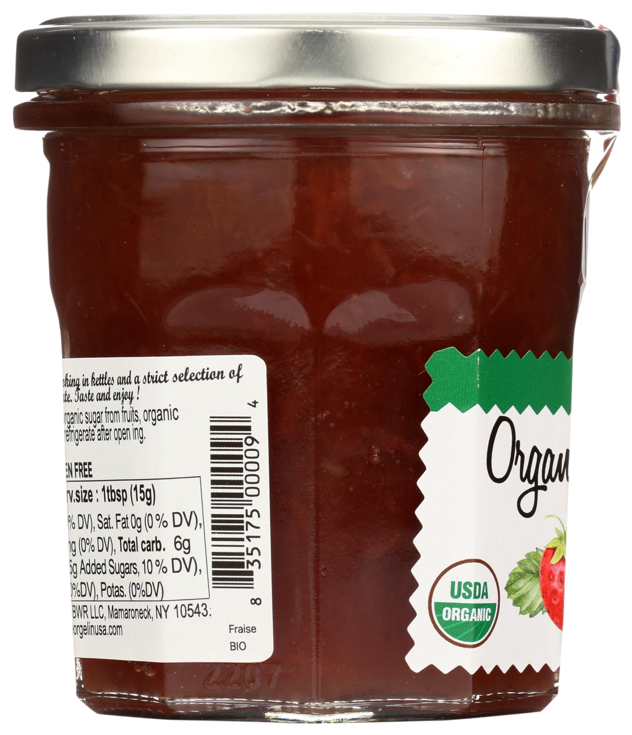 Dessert topping idea with LUCIEN GEORGELIN spread adds color