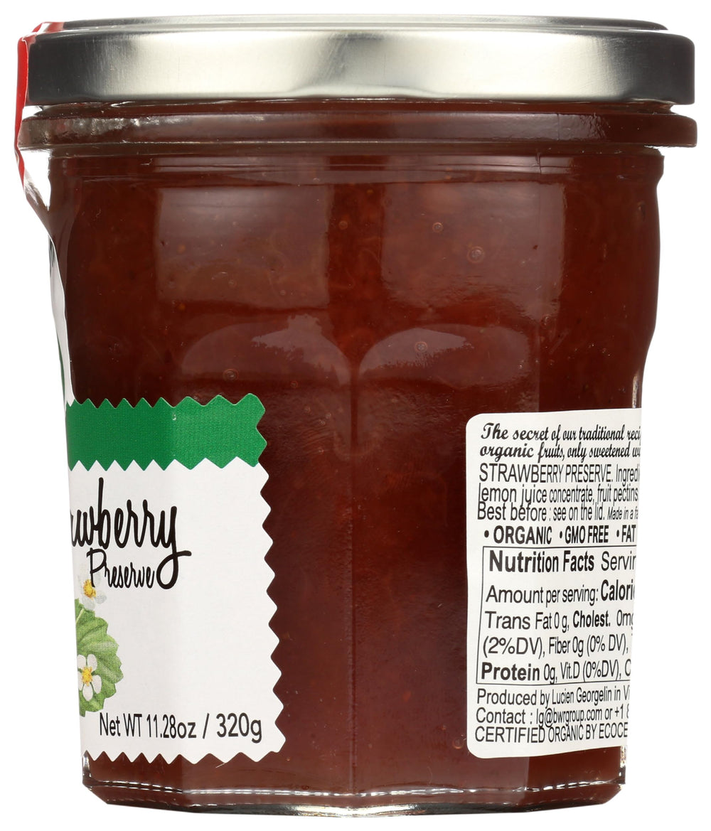 Yogurt pairing with LUCIEN GEORGELIN organic strawberry spread