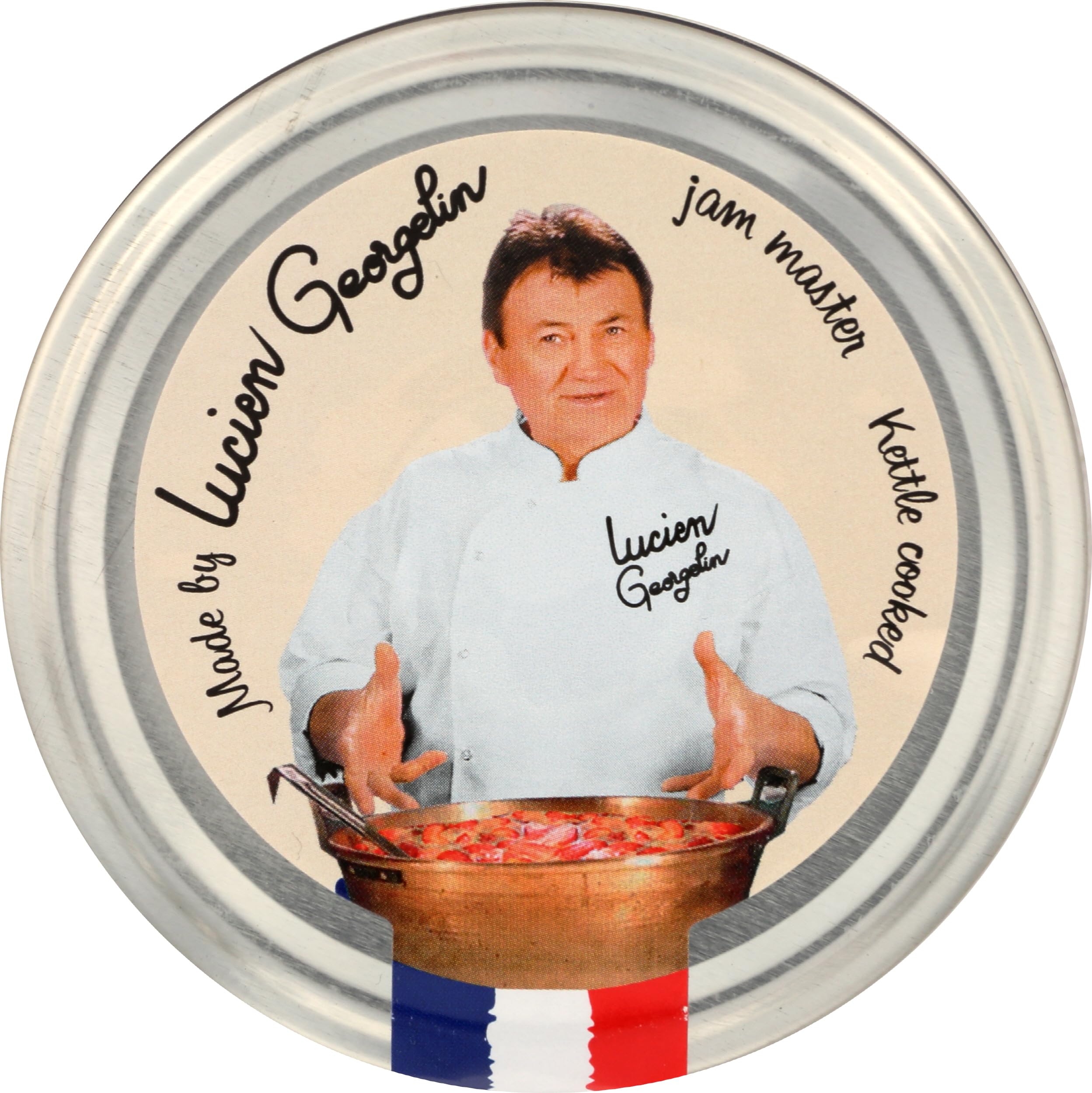 LUCIEN GEORGELIN Organic Wild Blueberry Spread ingredients panel highlights organic content.