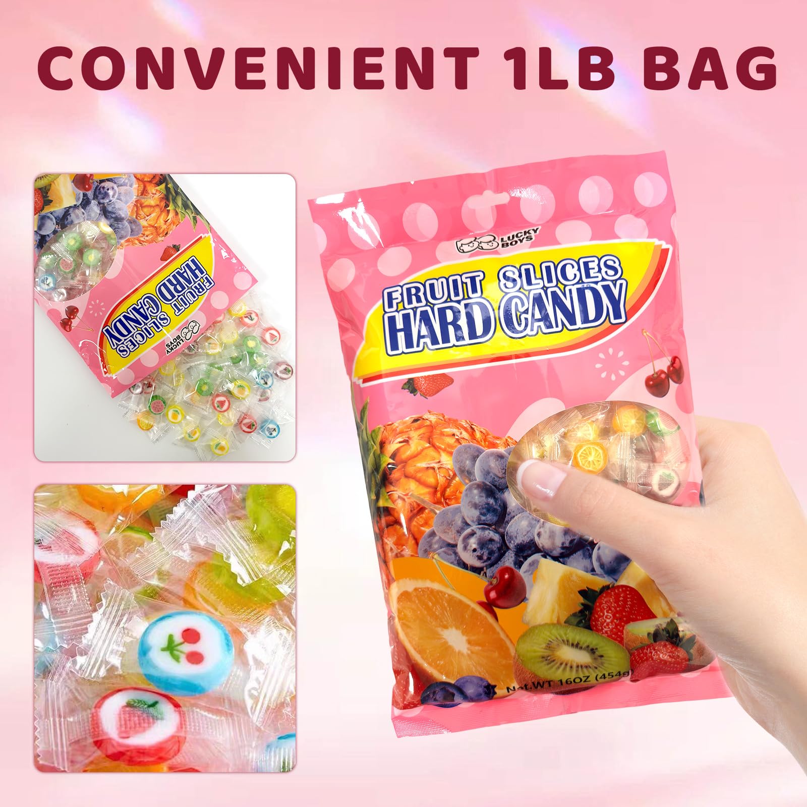 Lucky Boys Fruit Slices travel well for on-the-go snacking.