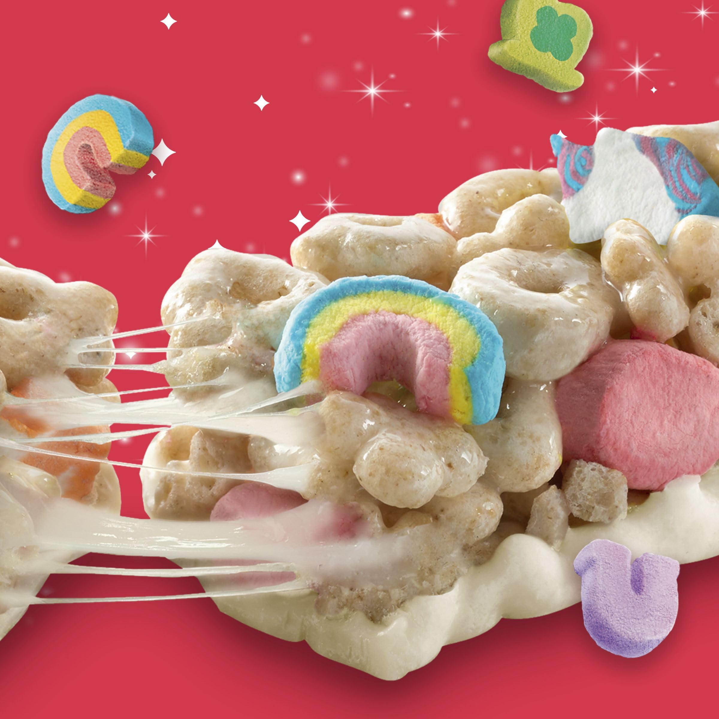 Lucky Charms bars lunchbox-friendly snack shot for easy after-school cravings.