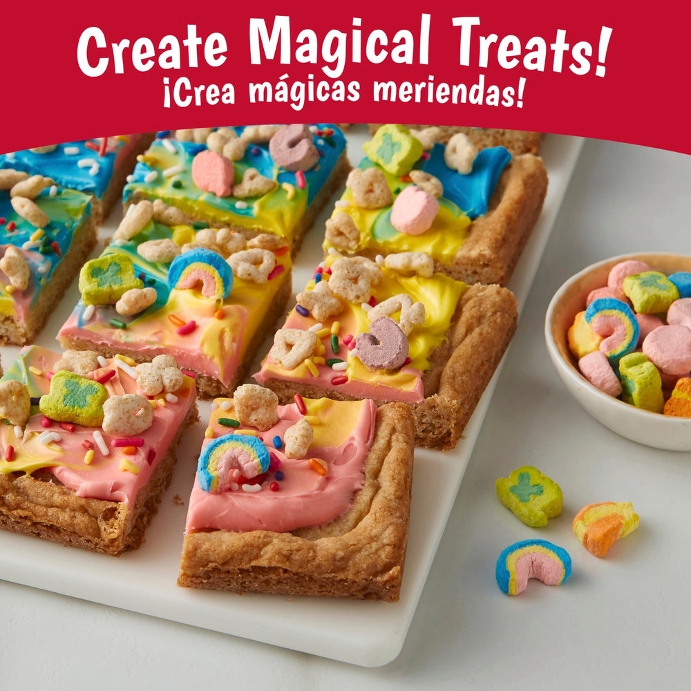 Whole grain panel on Lucky Charms nutrition information.