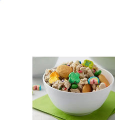 Lucky Charms Just Marshmellows packaging emphasizes portability for snack time