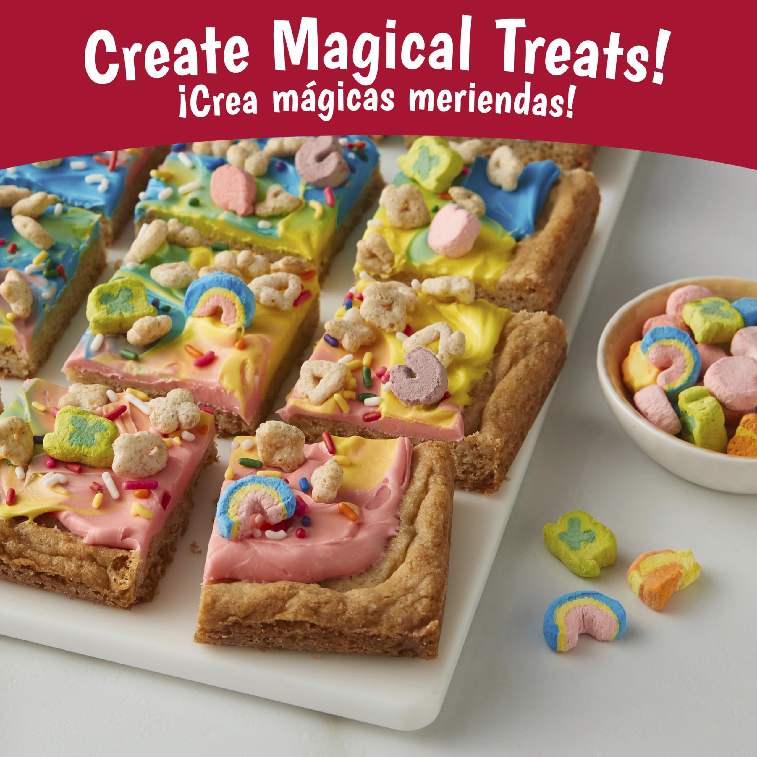Lucky Charms cereal bits ideal for lunchbox snacks and on-the-go.
