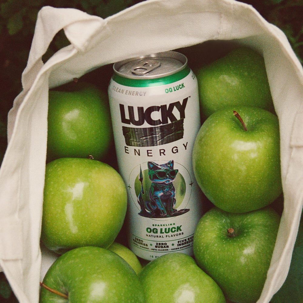Lucky Energy zero-sugar 12-pack highlights convenient grab-and-go energy