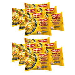 Lucky Me Pancit Canton Original packaging highlights quick, flavorful meals.