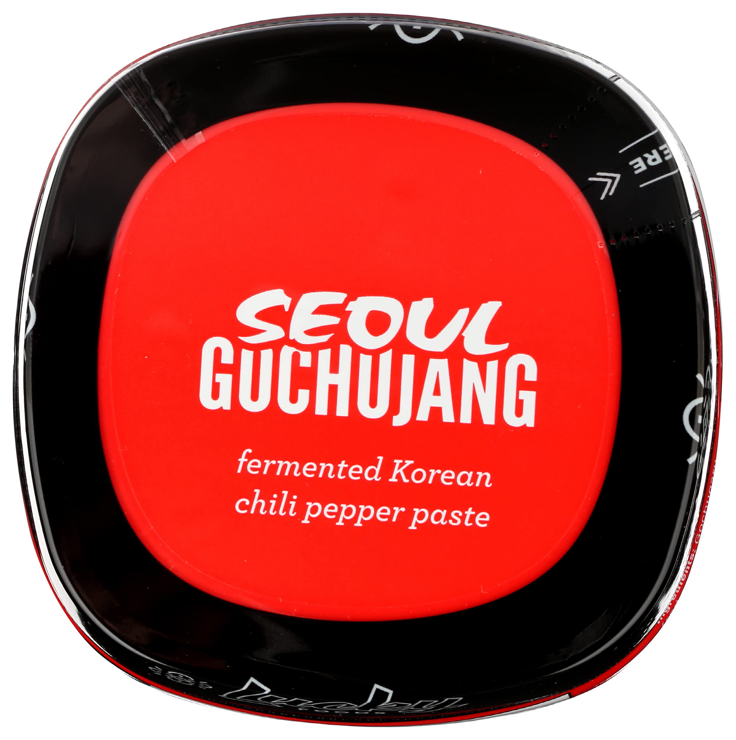 Lucky Seoul gochujang paste on bibimbap bowl, vibrant color and umami.