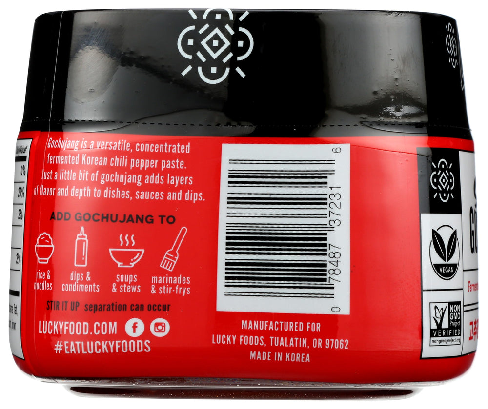 Lucky Seoul gochujang paste ingredients spotlight for wholesome cooking.