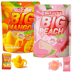 Luckycare MetaVita mango-peelable outer layer shown for a playful snack