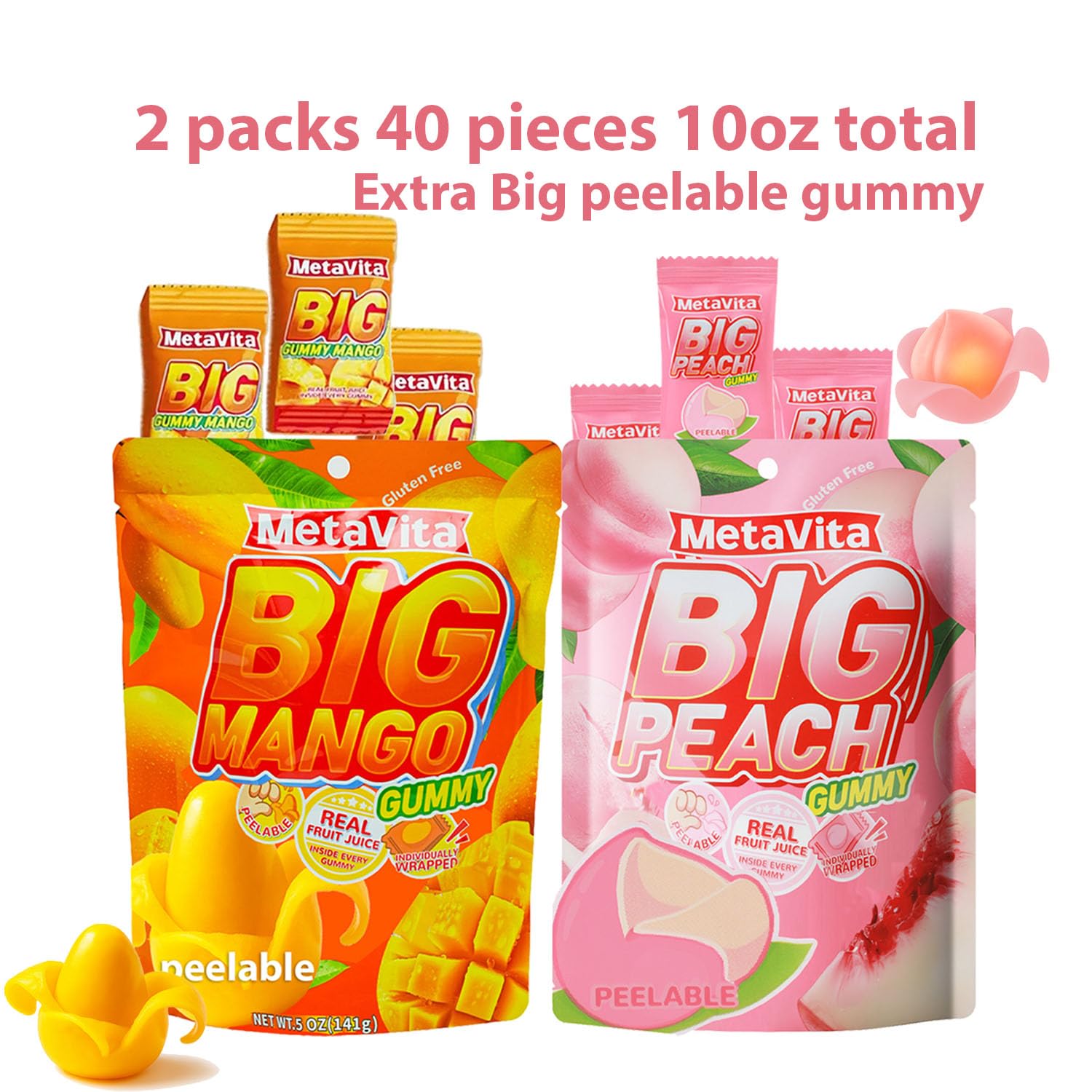 Luckycare MetaVita resealable bag keeping flavor fresh between servings