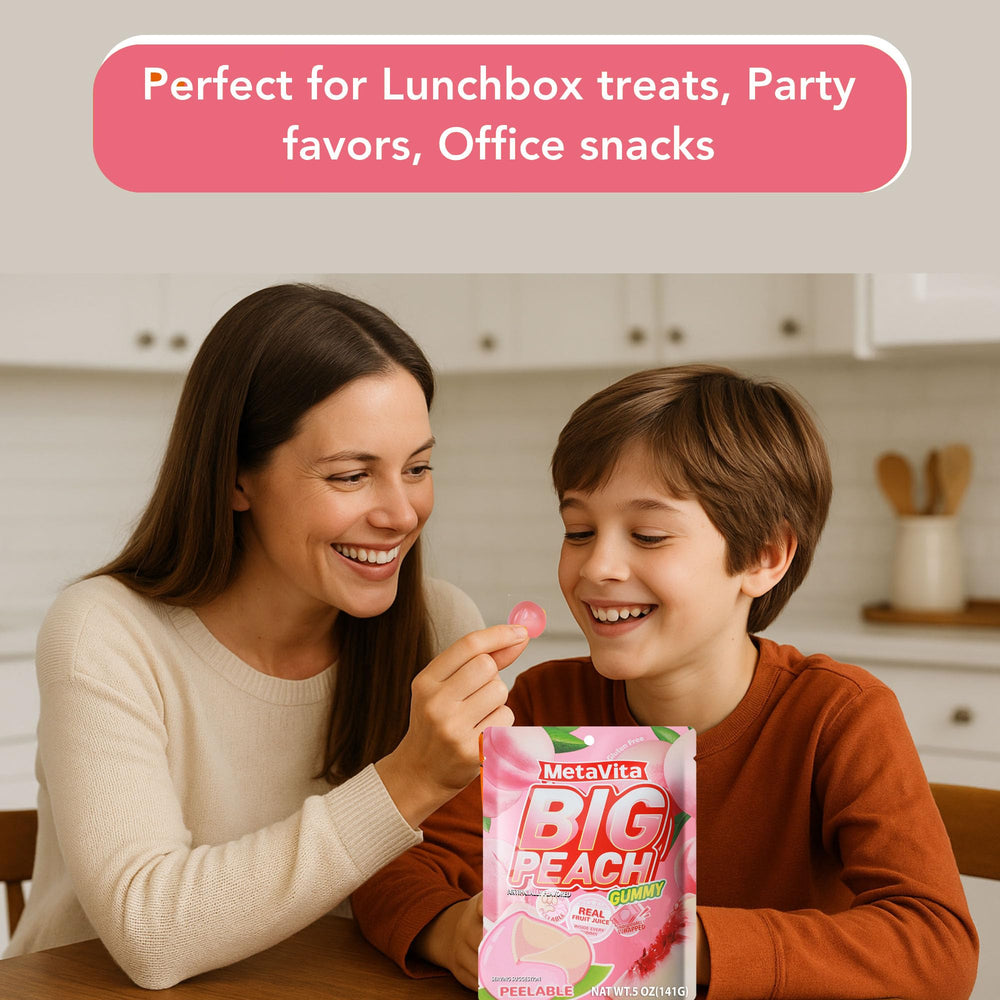 Luckycare MetaVita 5-ounce bags are resealable for quick snacks.