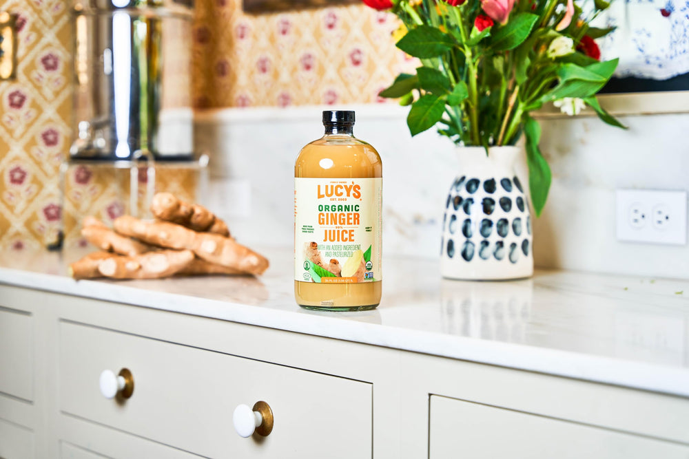 Premium packaging by Lucy’s offers a giftable kitchen staple with bold ginger presence