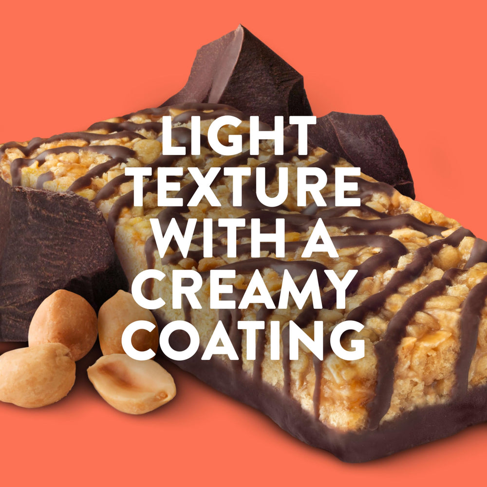 Organic oats visible in LUNA Nutz Over Chocolate.