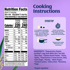 Lundberg rice packaging displays Regenerative Organic Certified quality for wholesome meals
