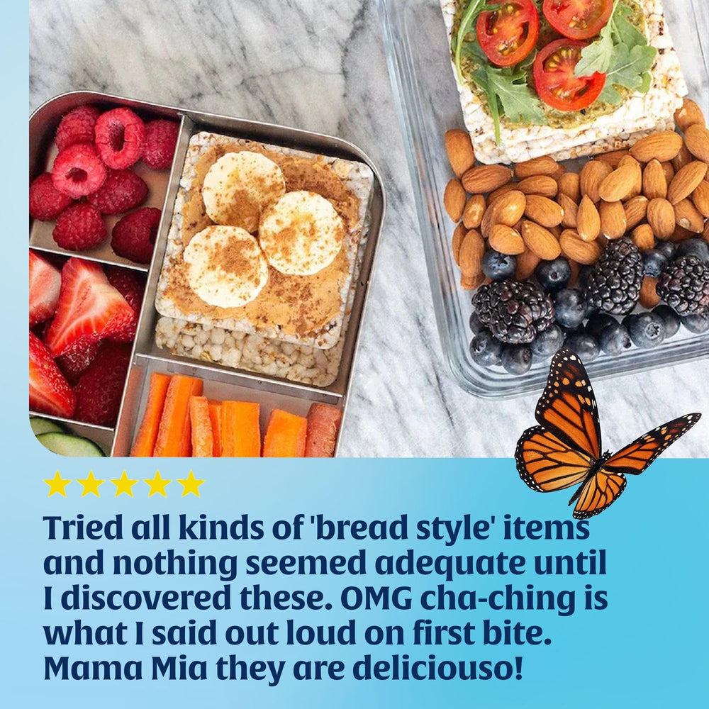 Vegan and gluten-free certification icons visible on packaging