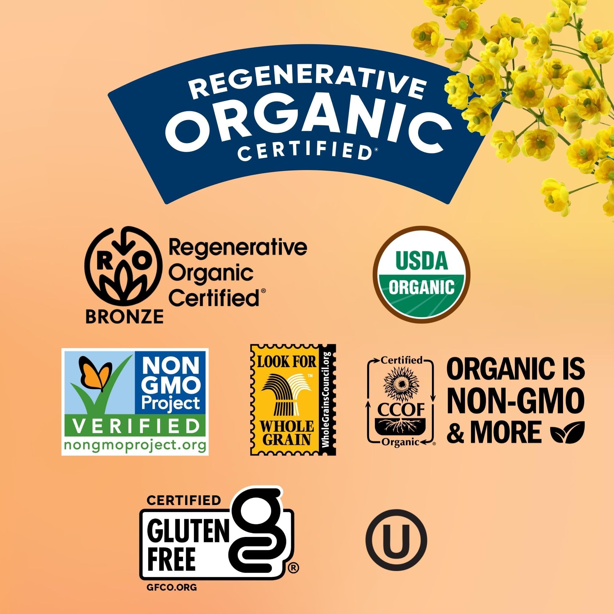 Lundberg vegan and non-GMO rice badge on bag, ideal for plant-based meals.