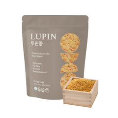 Lupinery lupin beans bag front, a high-protein plant-based staple for healthy meals.