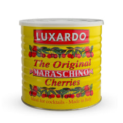 Luxardo cherries poured with syrup in a shaker for flavor potential