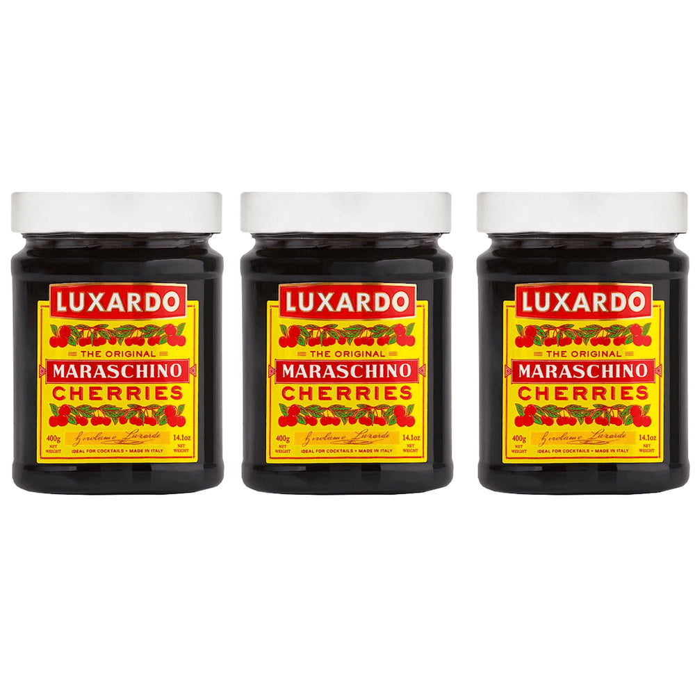 Luxardo Gourmet Cherries in protective bubble packaging helps ensure fresh delivery.