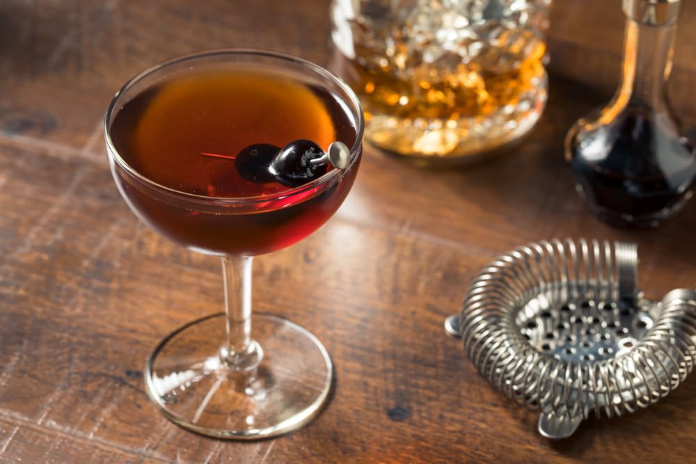 Luxardo Gourmet Maraschino Cherries hero shot, premium garnish visual