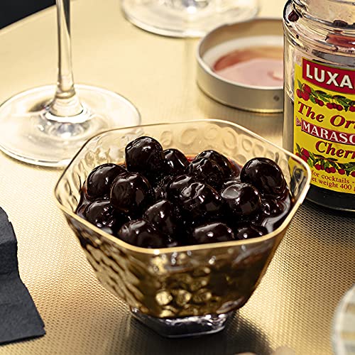 Garnish-ready Luxardo cherries brighten Old Fashioned cocktails