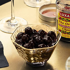 Garnish-ready Luxardo cherries brighten Old Fashioned cocktails