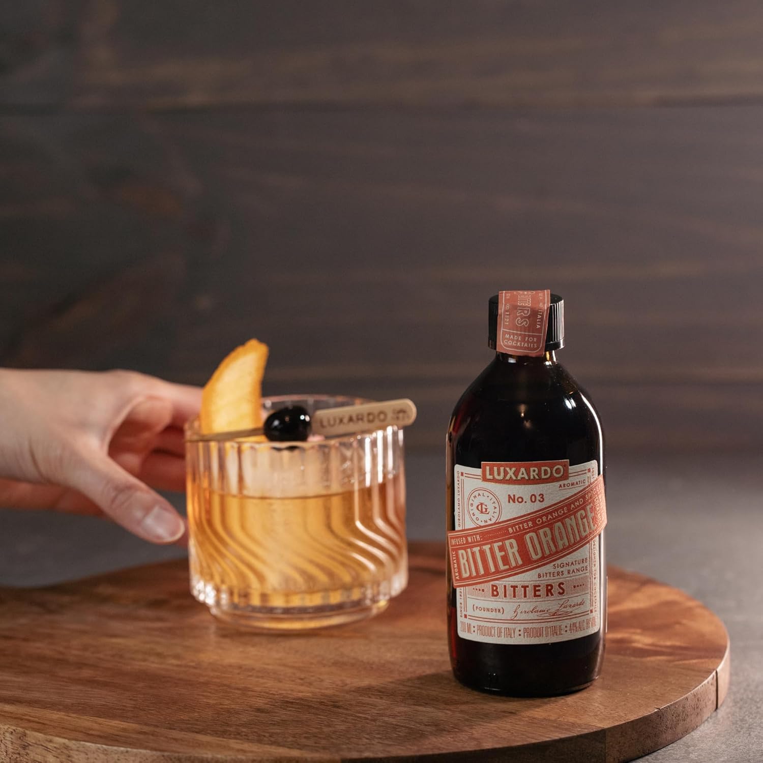 Luxardo Spritz with citrus, suggesting bright, refreshing drinks
